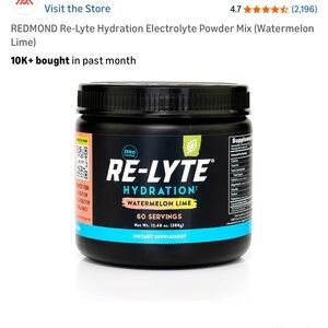 RE-LYTE Hydration Watermelon Lime Powder